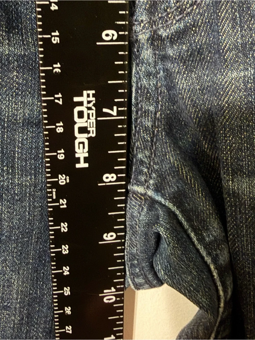 Holding Horses Slim Boyfriend Crop Jeans Womens 27 Blue Cuffed Mid Rise Denim